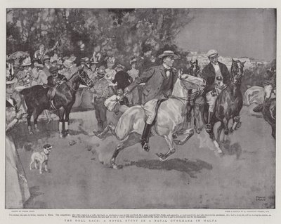 La course de poupées, un événement inédit dans une gymkhana navale à Malte - Frank Craig